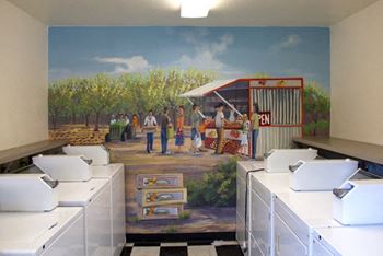One (1) of five (5) laundry facilities at country club villa apartments